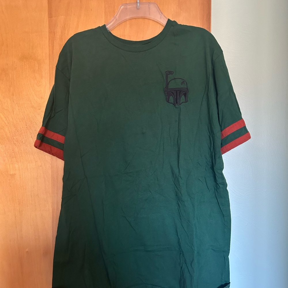 Green Boba Fett Star Wars Men's Shirt